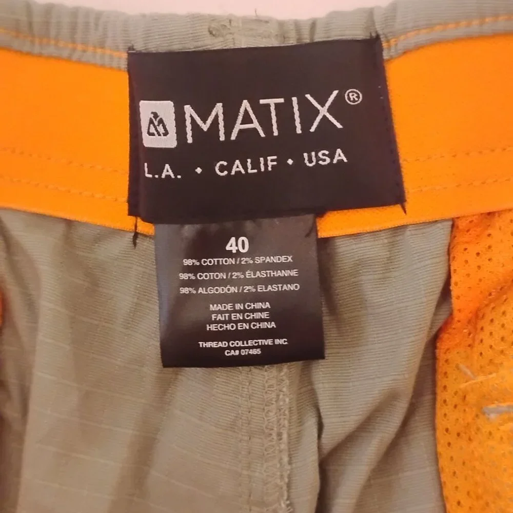 Matix Performance Quick Dry Ripstop Cargo Shorts - 40 - Picture 10 of 11